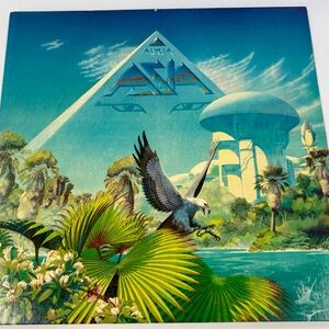 Asia Alpha 1983 Vinyl LP Geffen Records GHS 4008 VG VG+